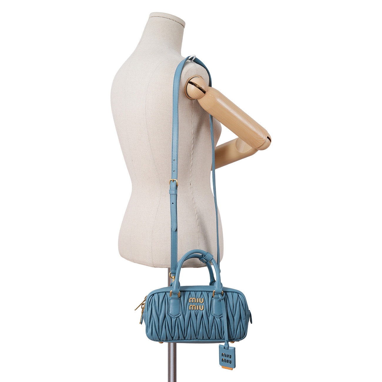 MIU MIU(USED)미우미우 마테라쎄 아르카디 탑핸들 숄더백